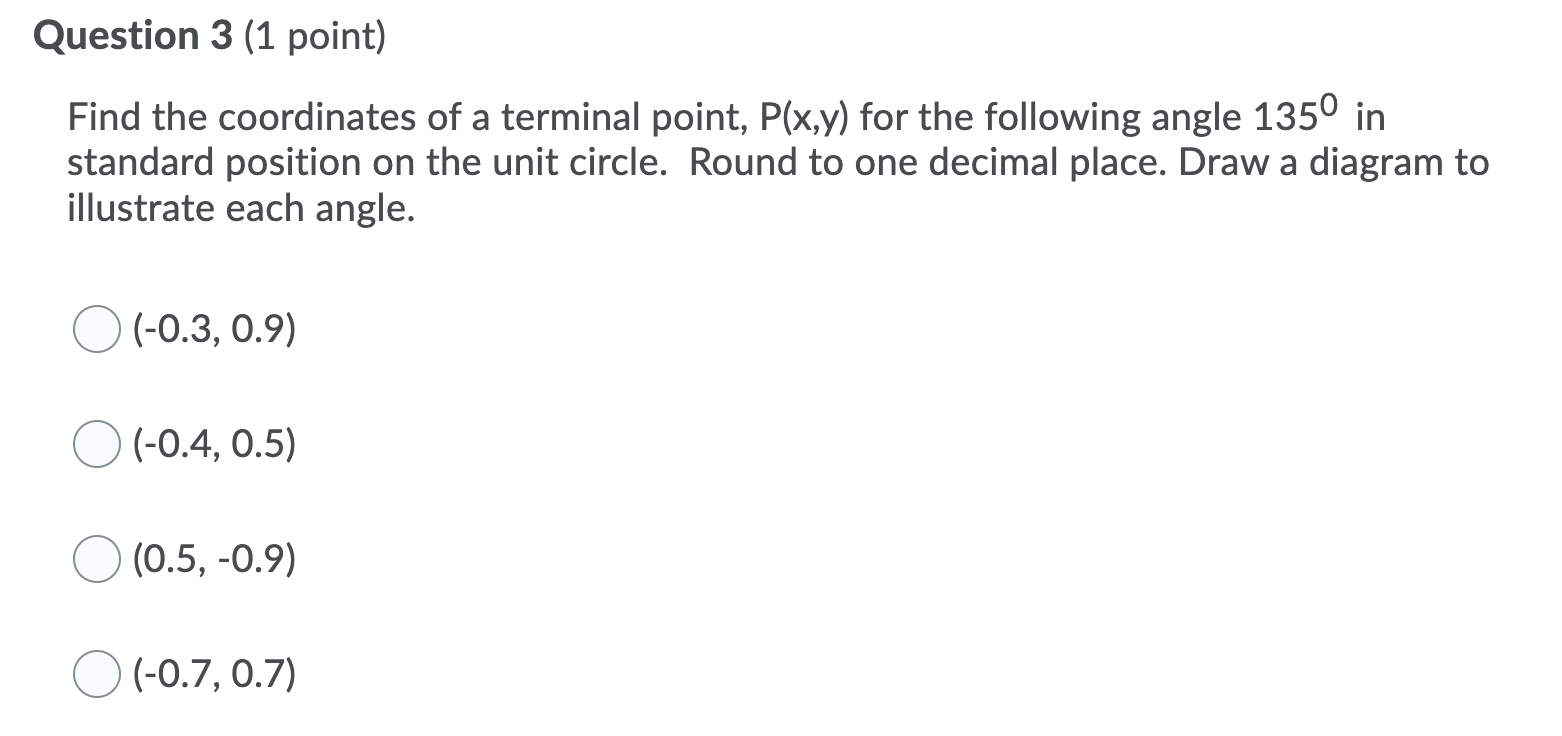 Explain the correct answer to each question.
