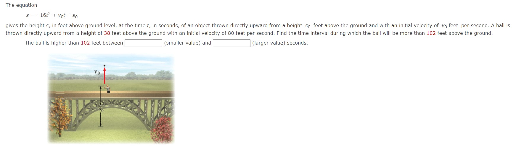 Q1 The equation 5 : 716t2 + vat + so gives the