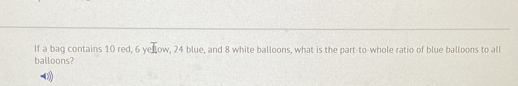 help If a bag contains 10 red, 6 yellow, 24 blue,