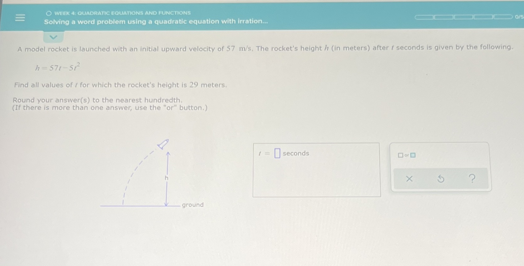 WEEK 4: QUADRATIC EQUATIONS AND FUNCTIONS Solving