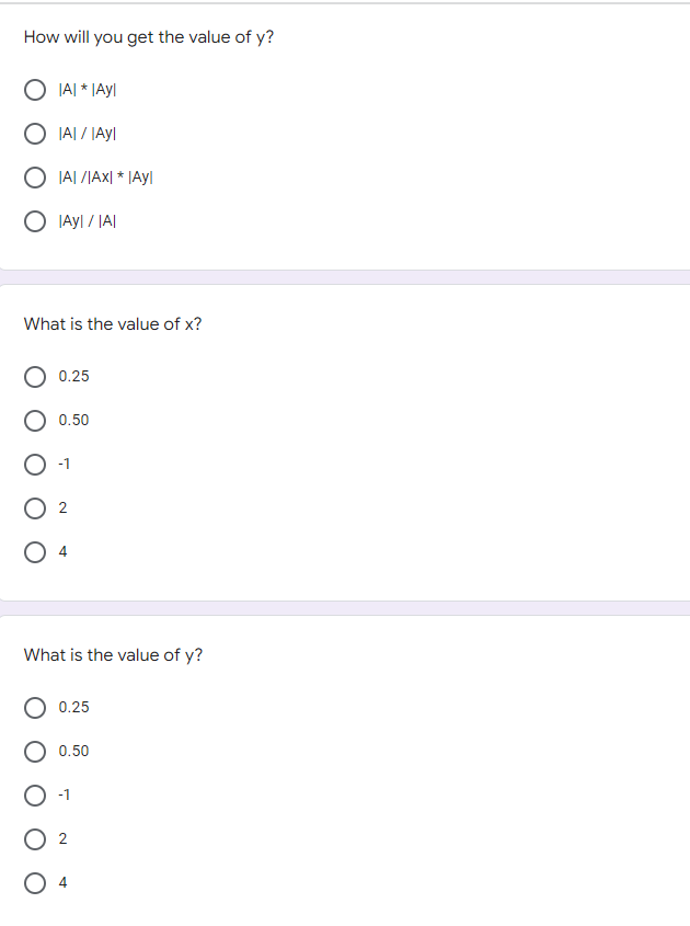ADVANCED MATHEMATICS FOR IE Using Cramer's