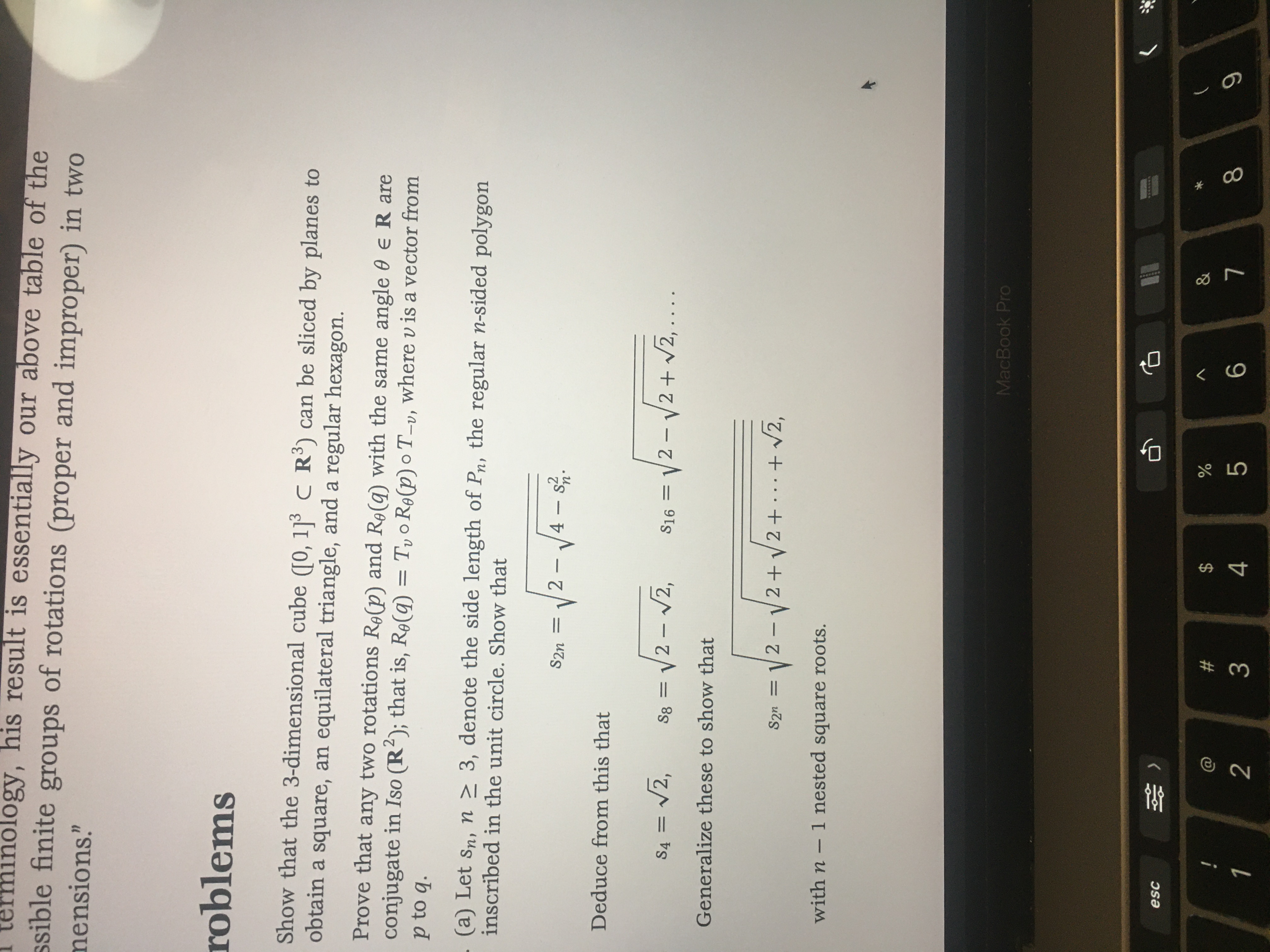 Hello I need help with problem 3a. terminology,