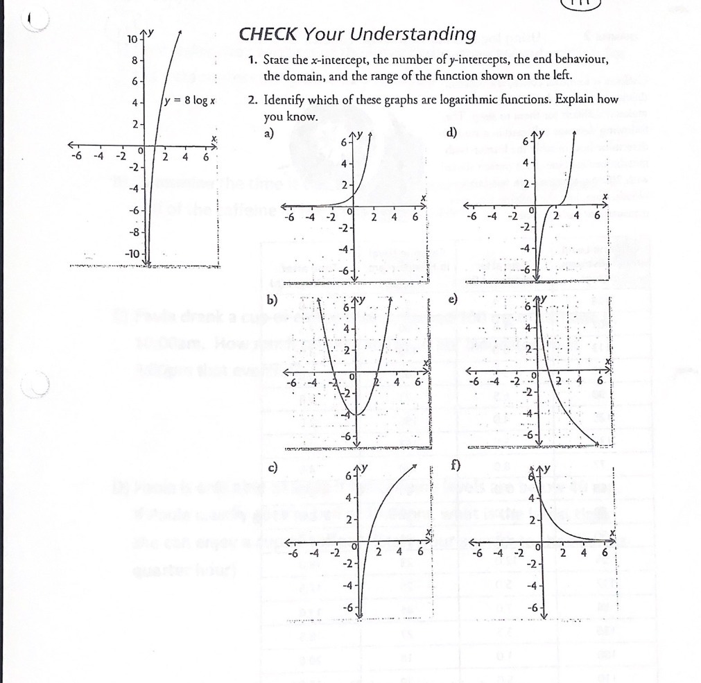 CHECK Your Understanding 10 Ty 1. State the
