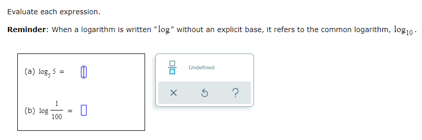 question 1 Rewrite each equation as requested.