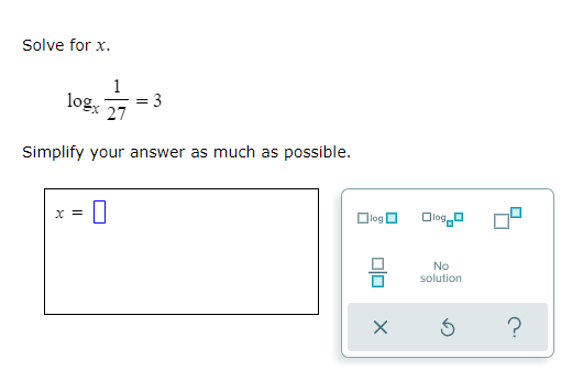question 1 Rewrite each equation as requested.