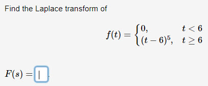 Picture attached Find the Laplace transform of t