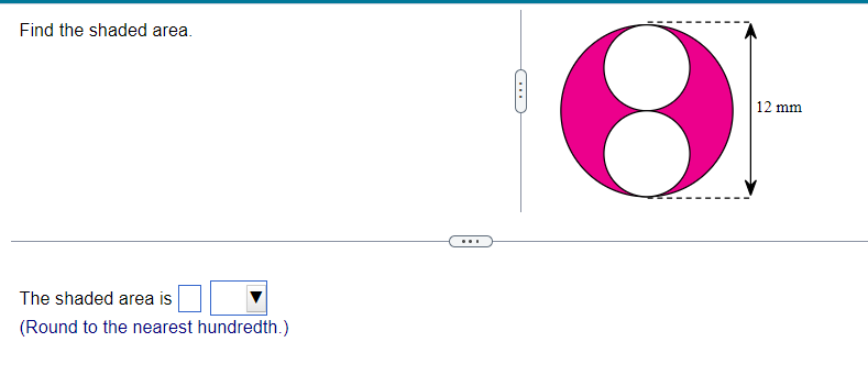 Find the shaded area. (Round to the nearest?