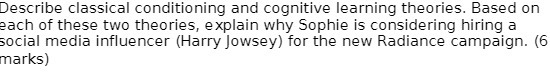Describe classical conditioning and cognitive