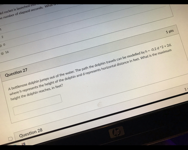 Question 27!!! lel rocket is launched mito e