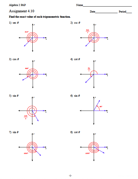 Help with PAP Algebra 2 Algebra 2 PAP Name