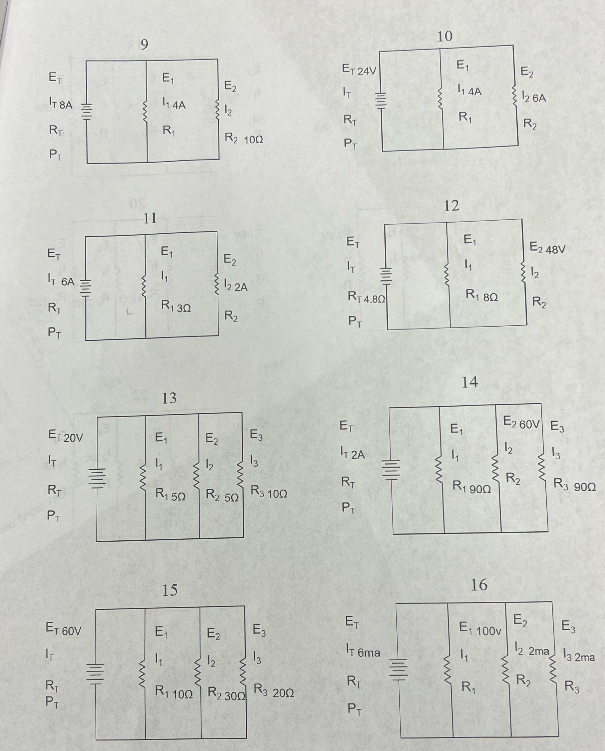 Determine current flow using fixed resister and
