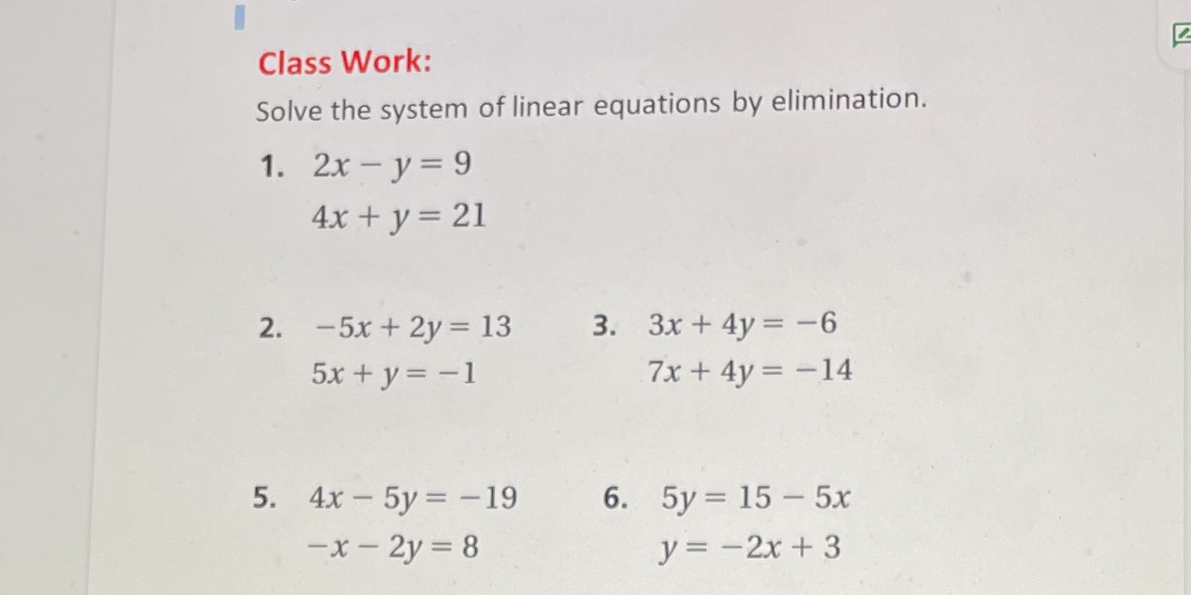 Please provide me with the answers I need help