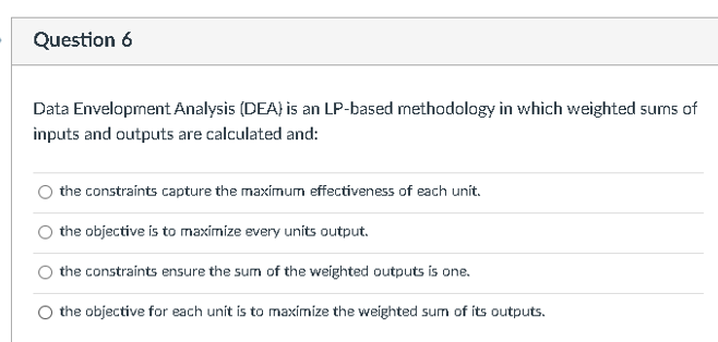 Question 4 Scaling problems: O can cause Analytic