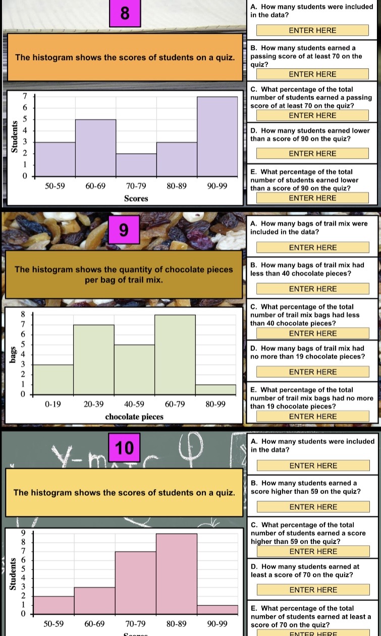 8 A. How many students were included in the data?