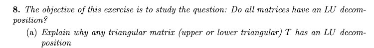8. The objective of this exercise is to study the