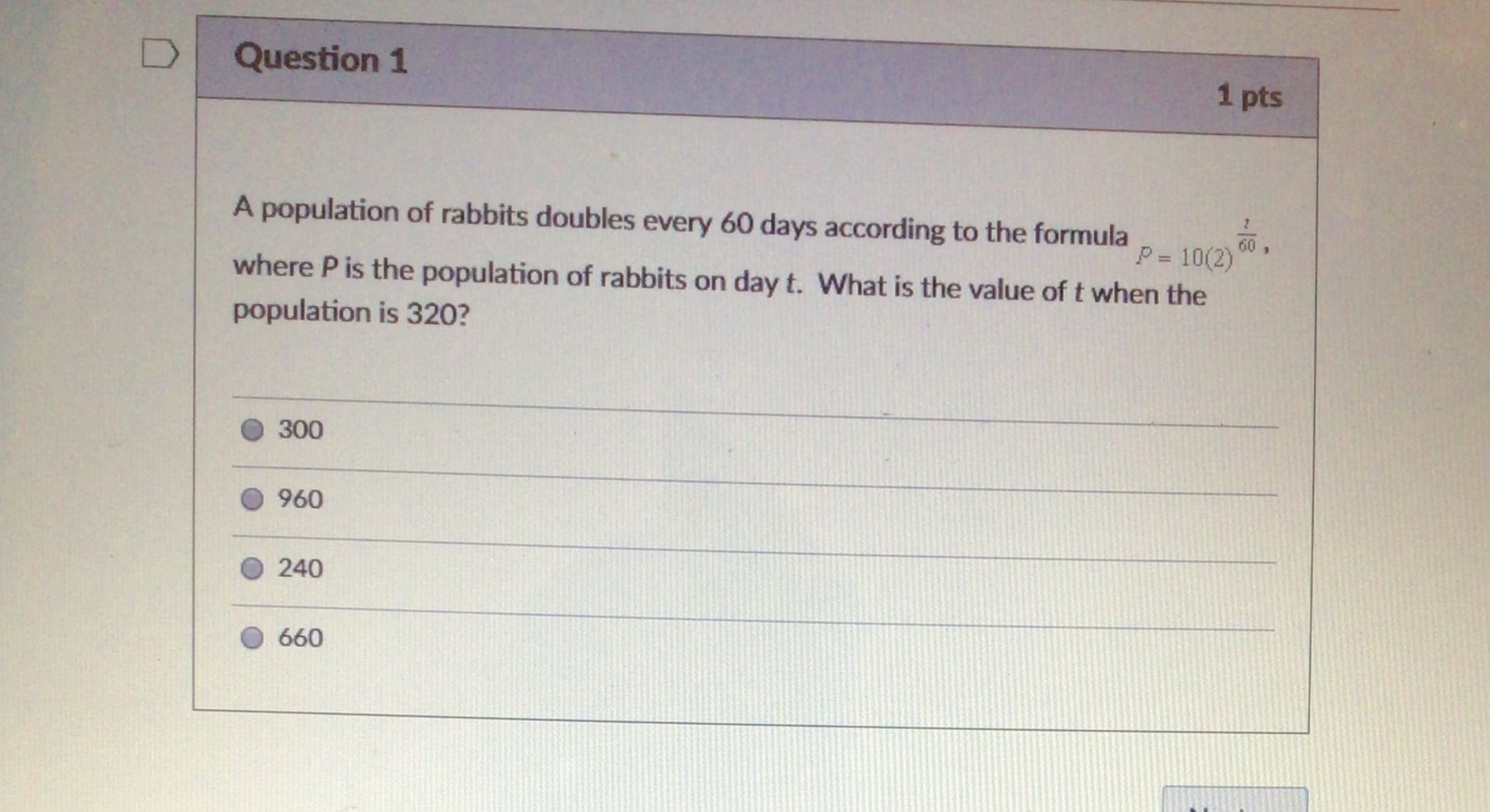 Question 4 1 pts If log x2 - log 2a = log 3a,