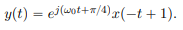 Find FS Coefficients period =T y(t)