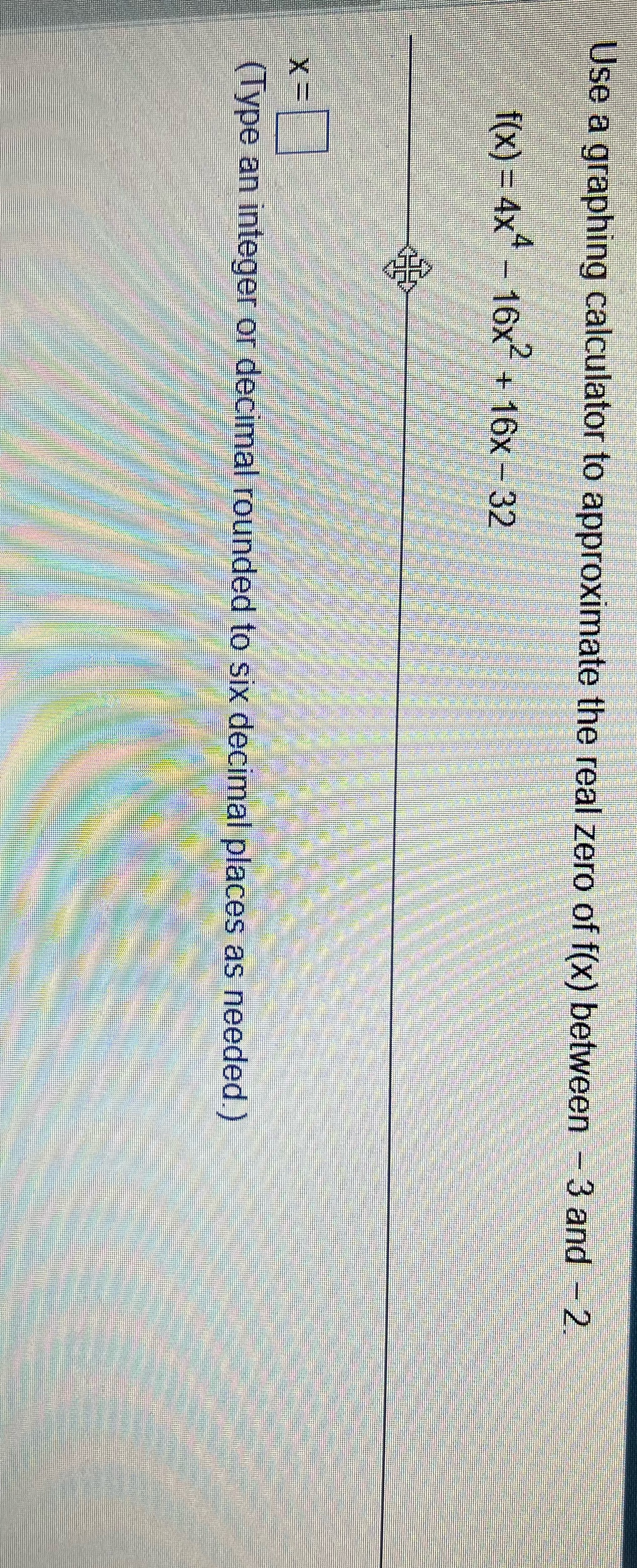 Solve this and round to six decimal place Use a