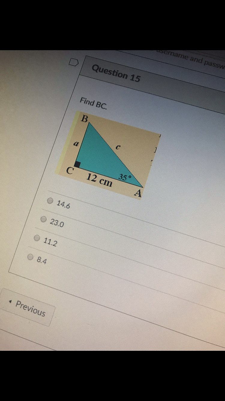 QUESTION 15 -semame and passw D Question 15 Find