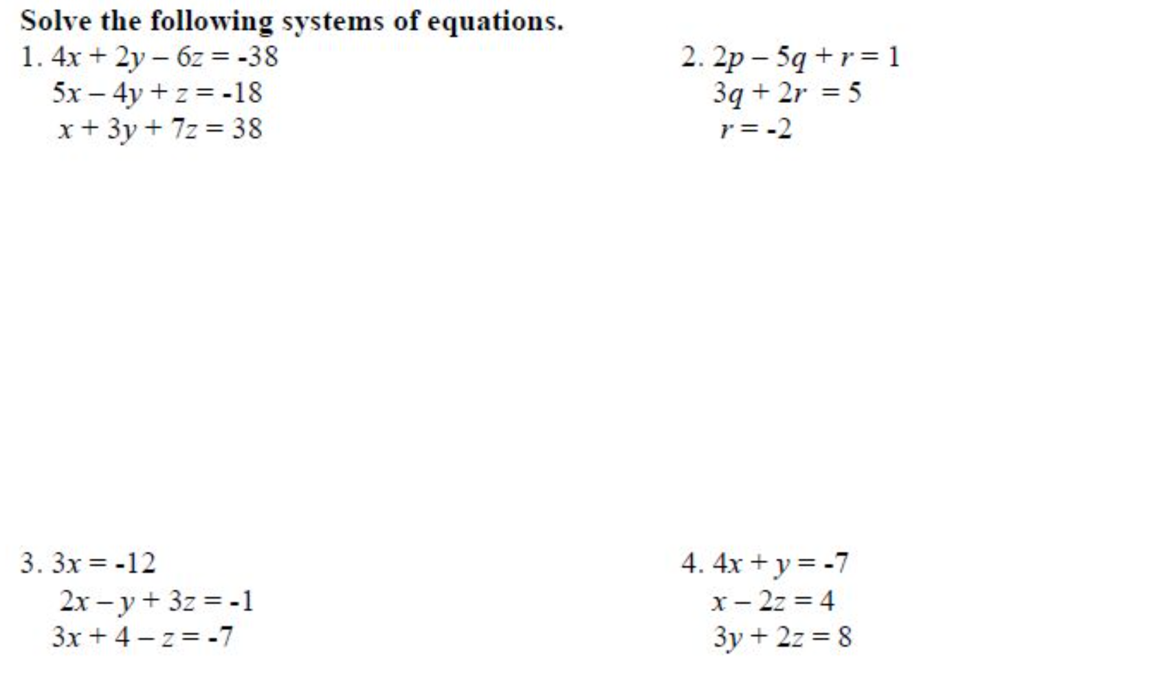 Hello could you explain the steps to solve these