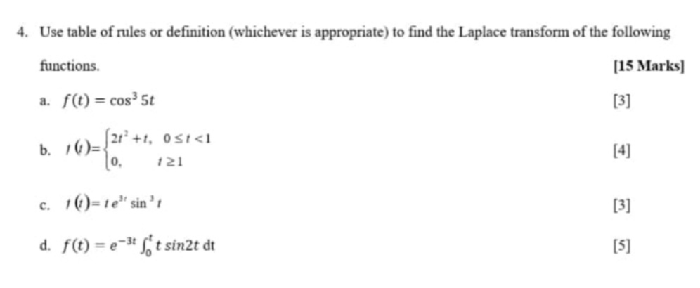 4. Use table of rules or definition (whichever is