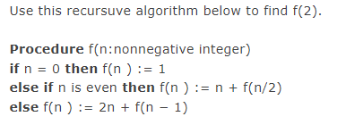 need help in the following' discrete maths Use