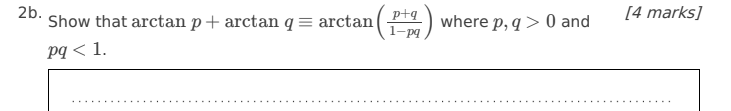 The following diagram shows the graph of y =