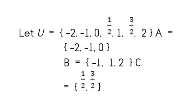 Use the sets in the previous Problem to determine