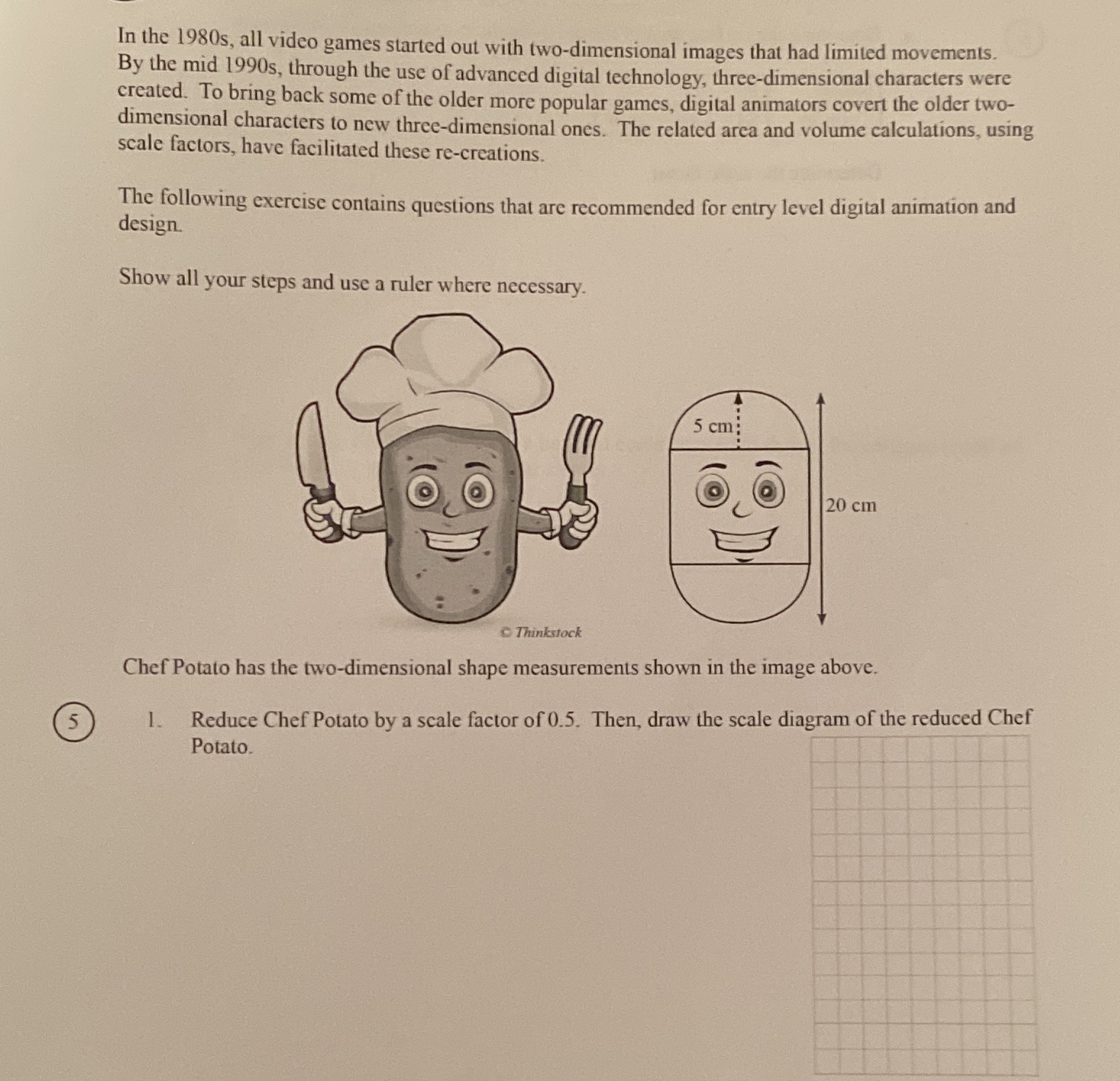 In the 1980s, all video games started out with