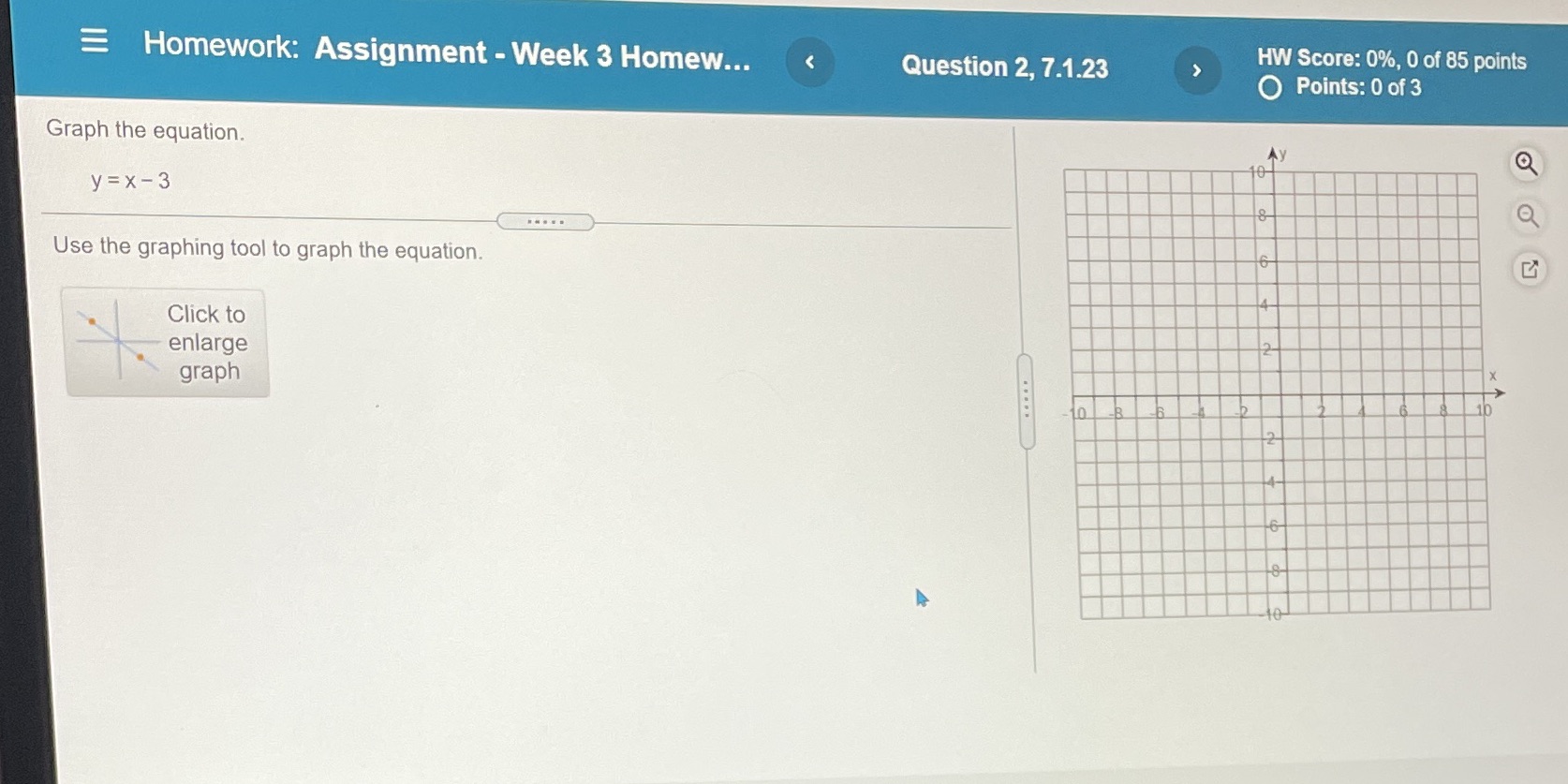 Homework: Assignment - Week 3 Homew... < Question
