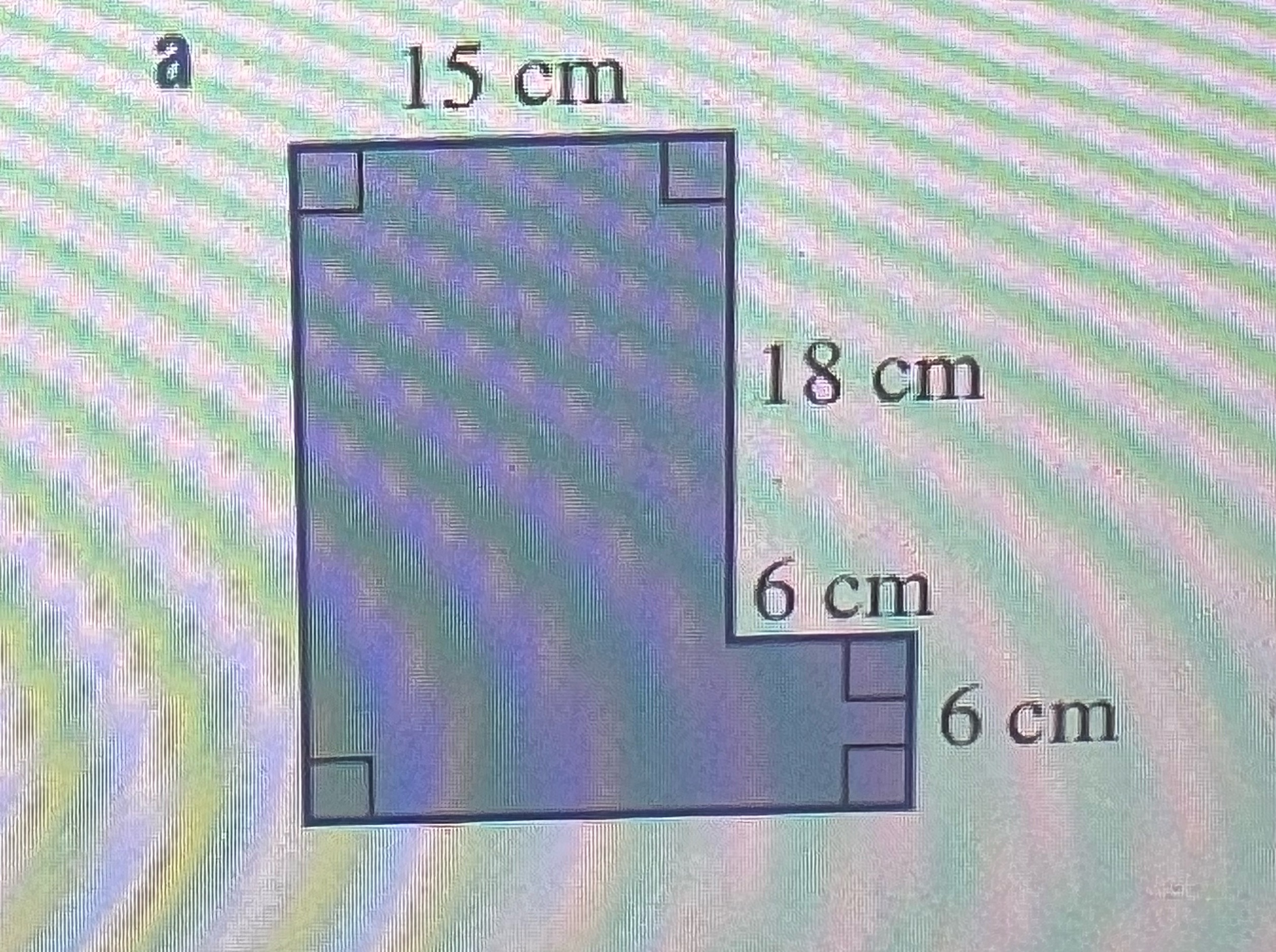 Can someone find the perimeter of the following