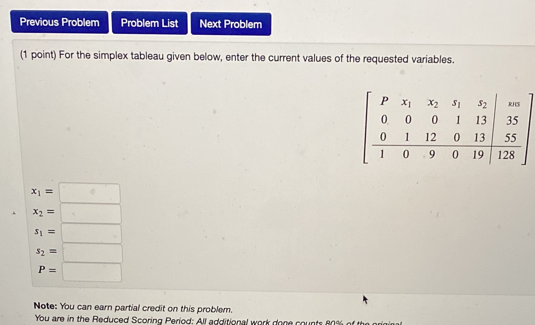 Previous Problem Problem List Next Problem (1