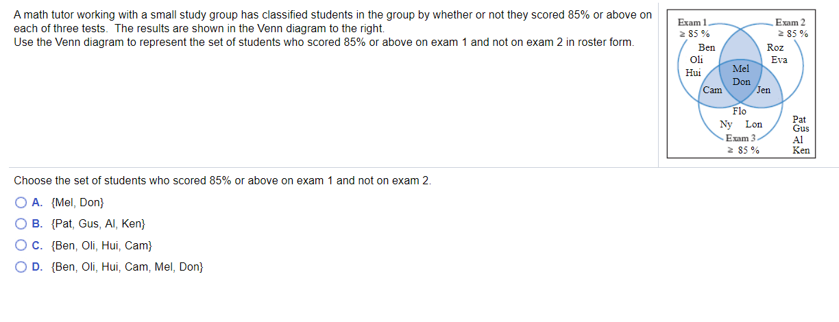 Question help please. A math tutor working with a