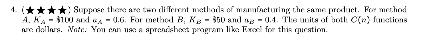 The function C(n) = Kn\" is an example of a