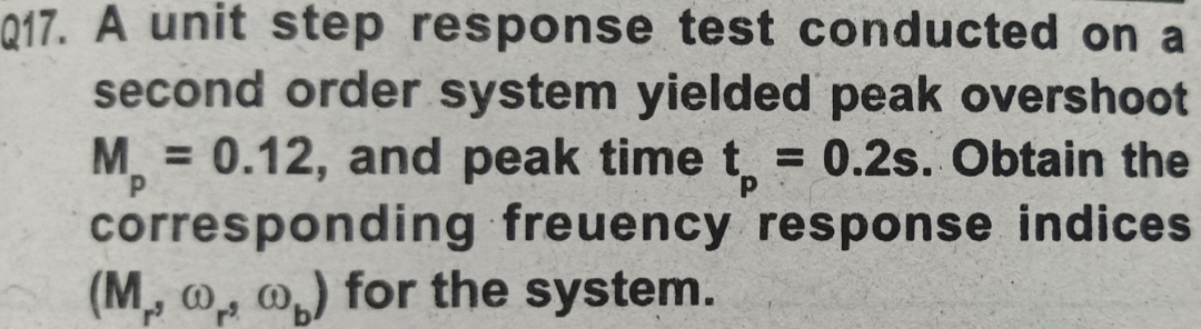 solve with clean handwriting....... Q17. A unit