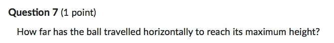 Question 4 (1 point) (5, 10) 10 10A baseball is