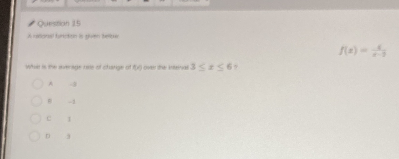 A rational function is given belowF(x)=4/x-2 What
