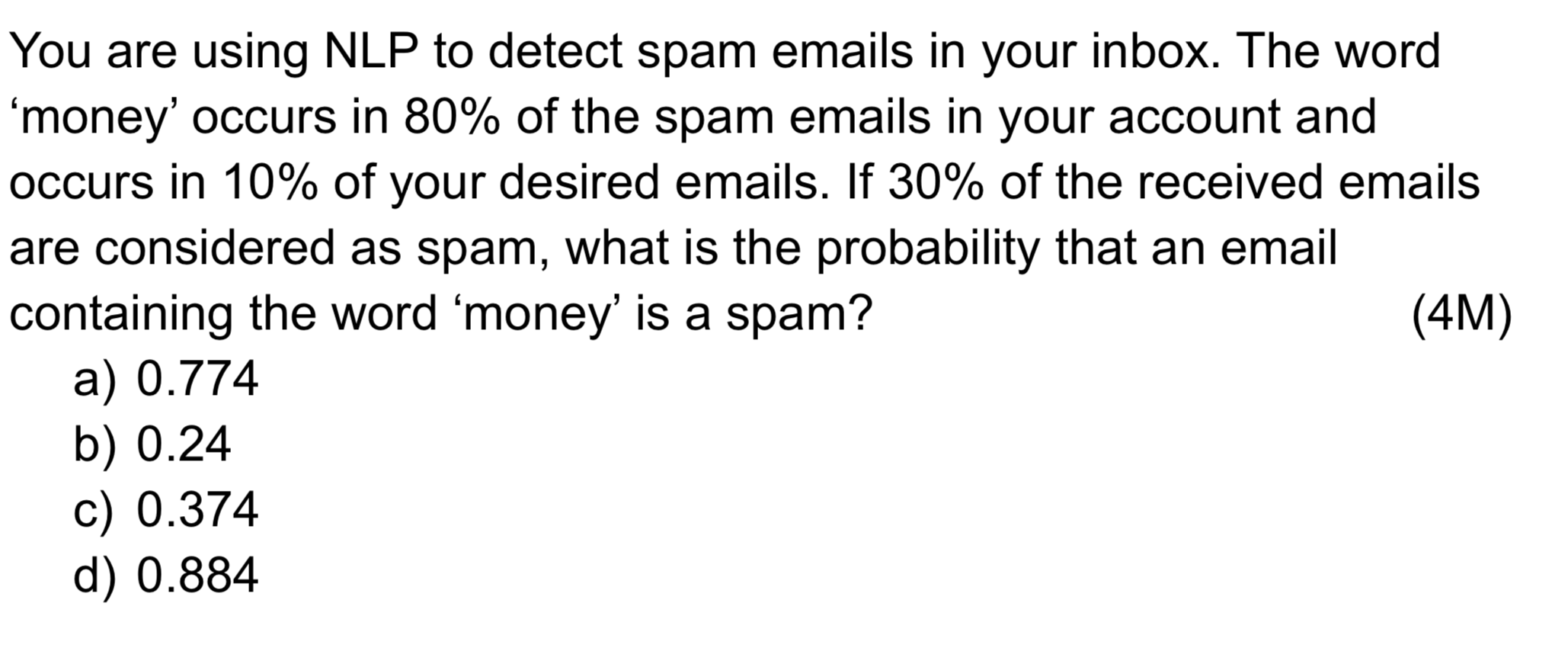 4. HI THERE PLEASE ANSWER You are using NLP to