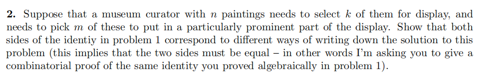 2. Suppose that a museum curator with 11