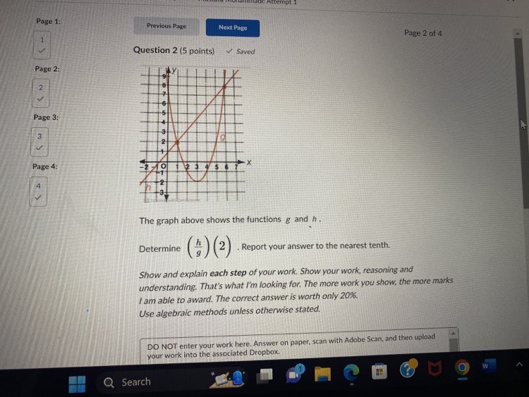 Page 1: Previous Page Next Page Page 2 of 4