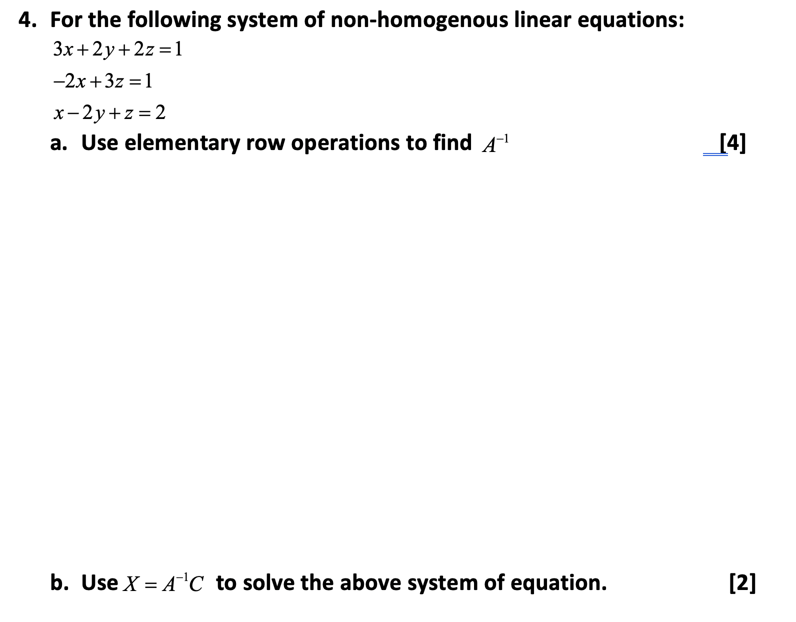 math 210 fall 2021 prof : Samir Mansur 4. For the