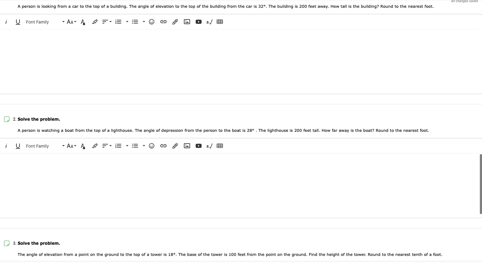 A person is looking from a car to the top of a