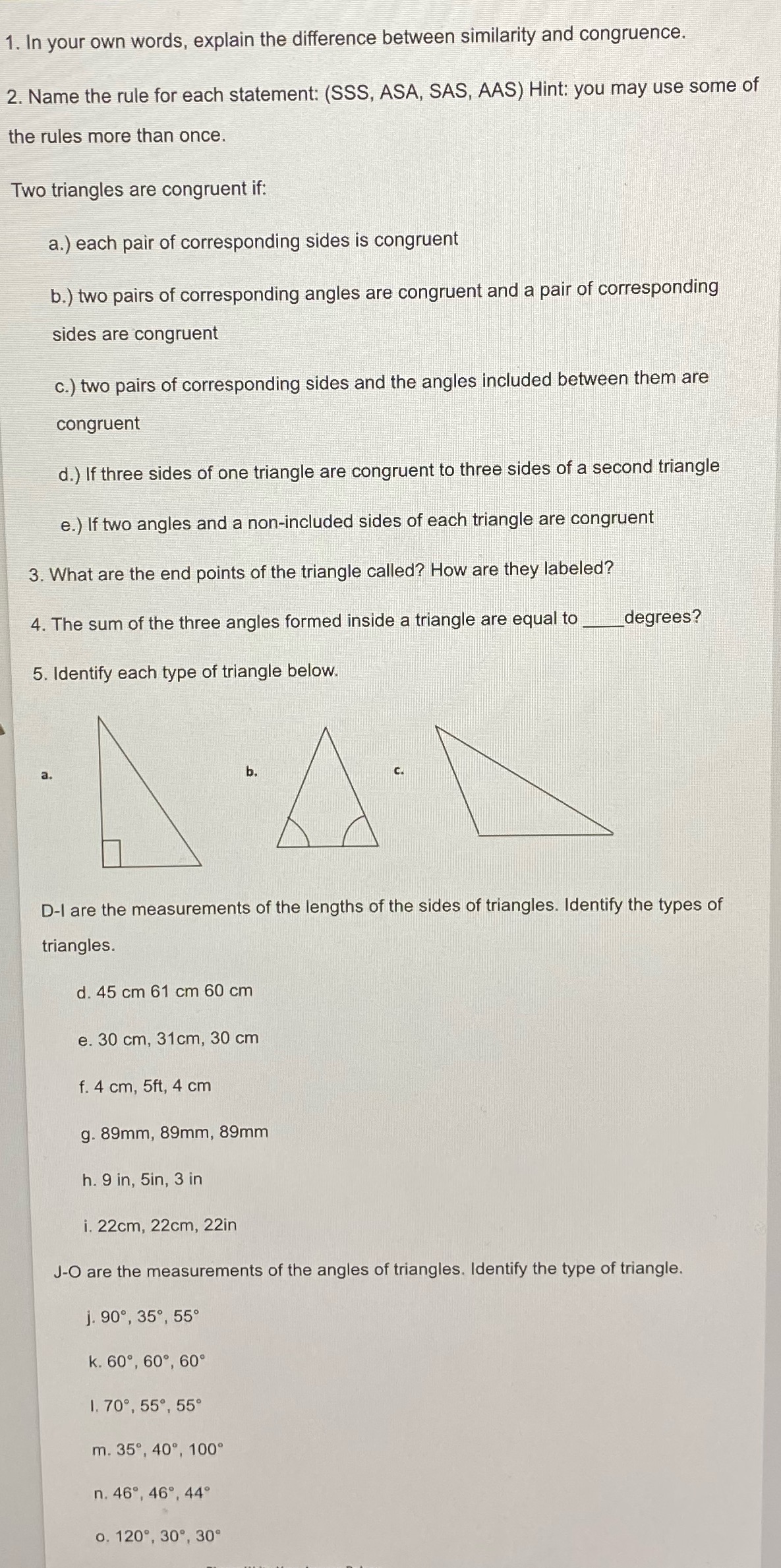 1. In your own words, explain the difference