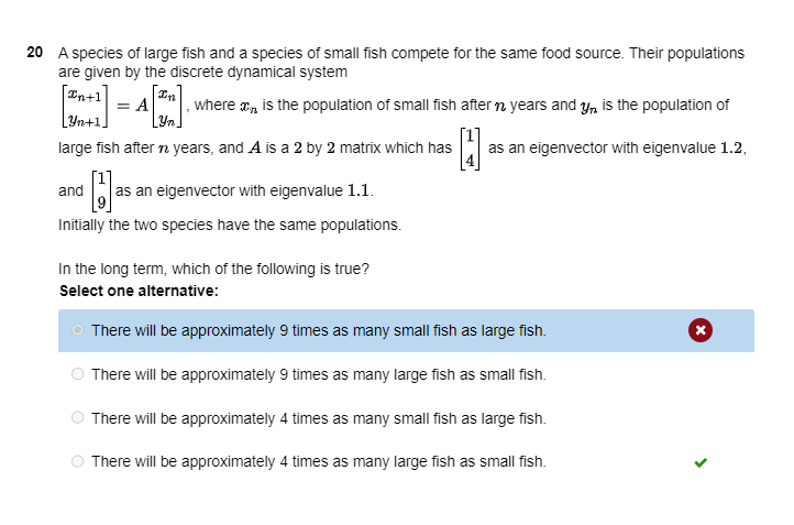 19 Suppose A is a 3 by 3 matrix and that is a