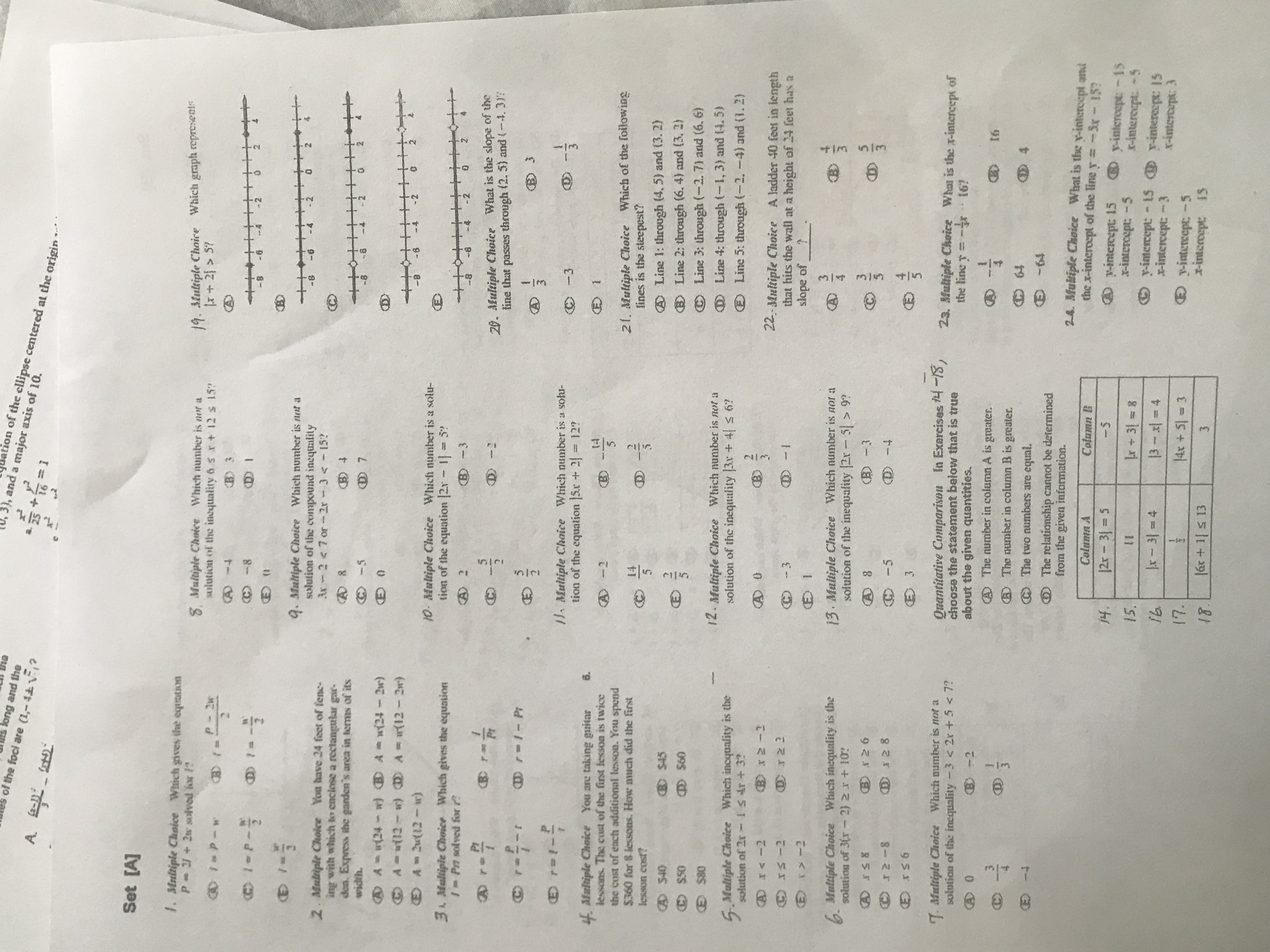 Can someone please work on these problems? I