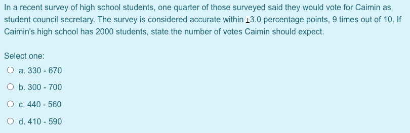 i need help please A pollster reports that their