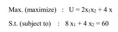 Find the optimum value of the following function