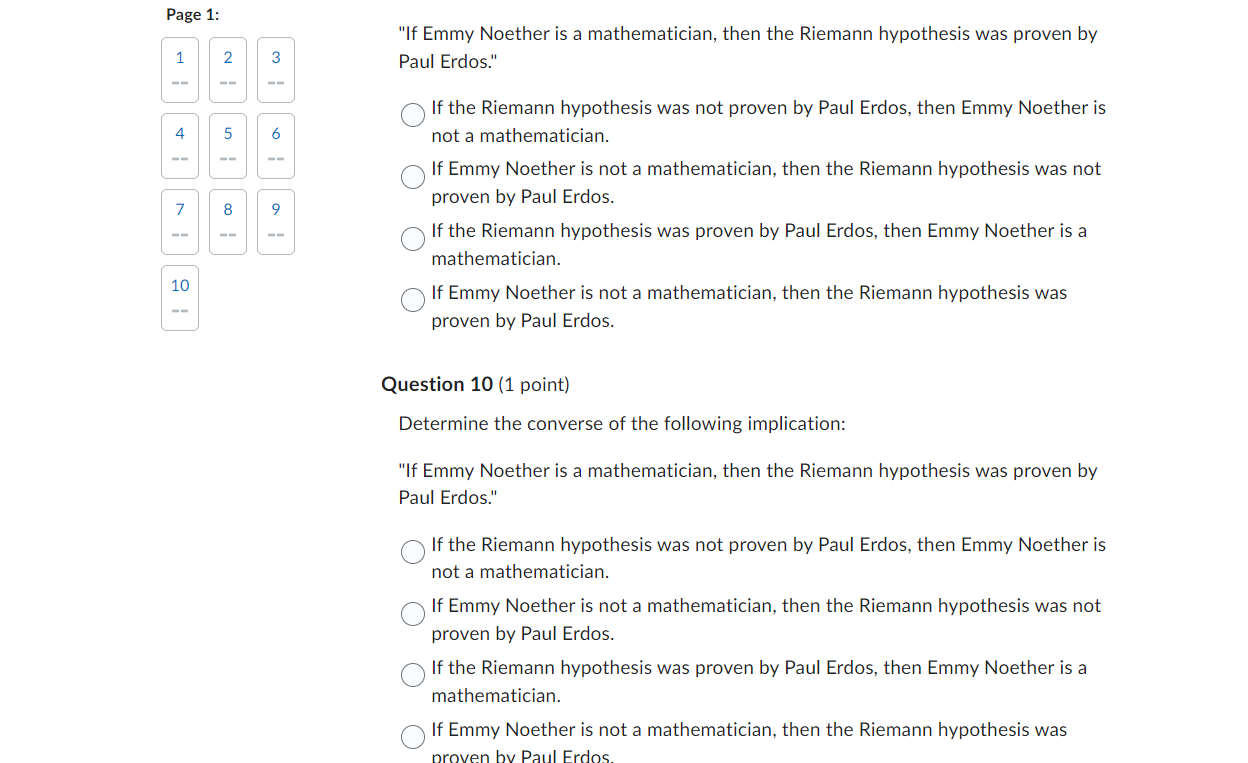 Page 1: Question 1 (1 point) 1 2 3 Determine