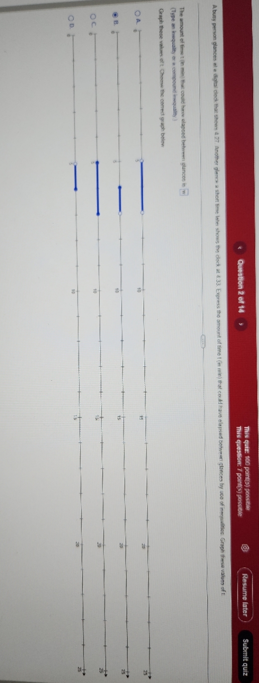 Question 2 of 14 This quiz: 100 point(3) possible