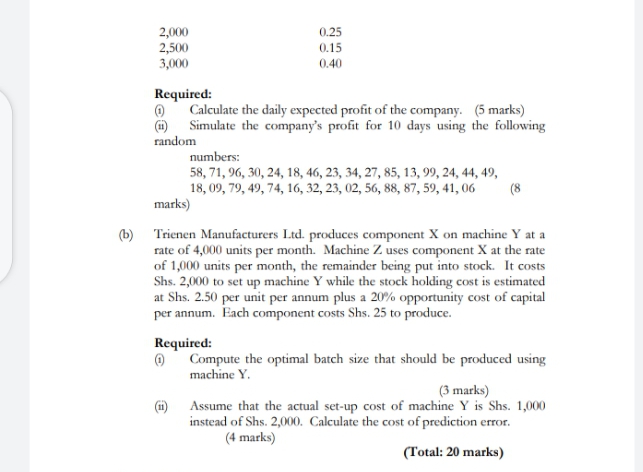 Kindly help me solve the following questions
